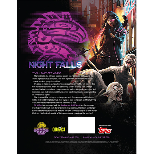 Shadowrun RPG: 30 Nights