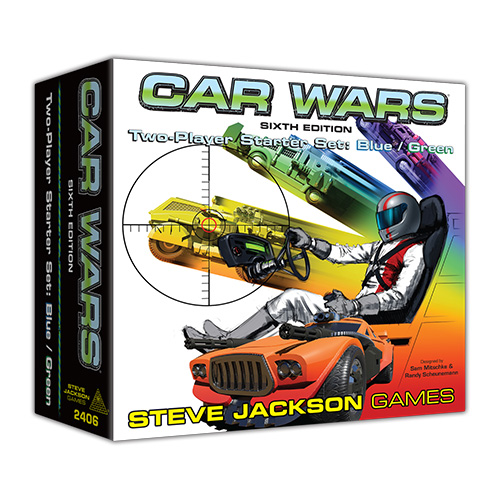 Car Wars 2 Player Starter Set Blue/Green – PSI Playhouse