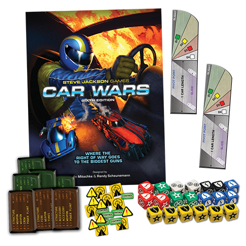 Car Wars 2 Player Starter Set Blue/Green – PSI Playhouse