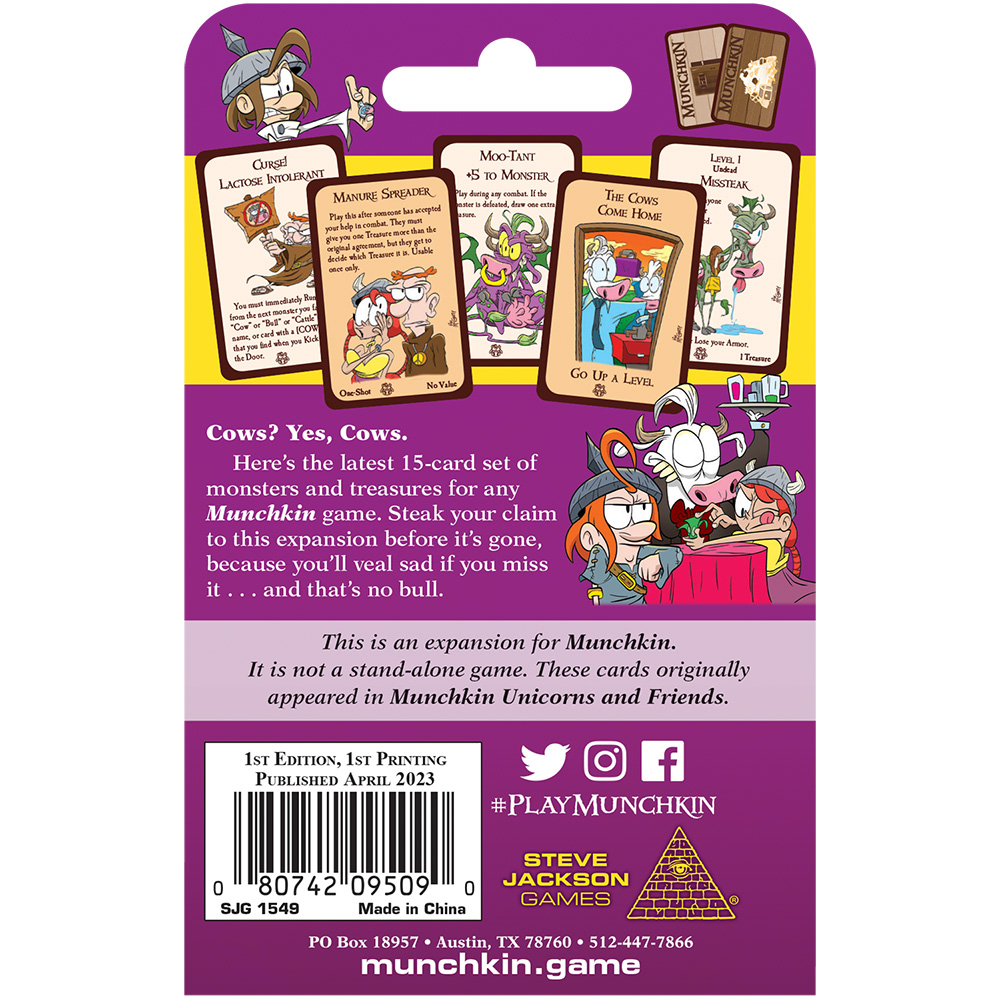 Munchkin Cows – PSI Playhouse